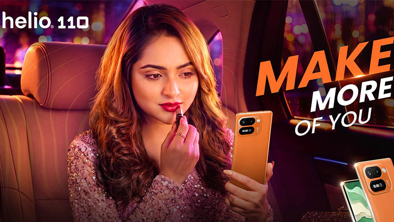 সাশ্রয়ী দামে প্রিমিয়াম অভিজ্ঞতা : বাজারে এল হেলিও ১১০ স্মার্টফোন